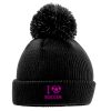 Junior reflective bobble beanie Thumbnail